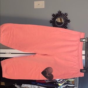 Pink Victoria’s Secret sweatpants